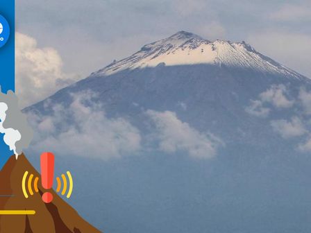 Actividad del Popocatépetl 20 de agosto de 2024 / Andrés Lobato