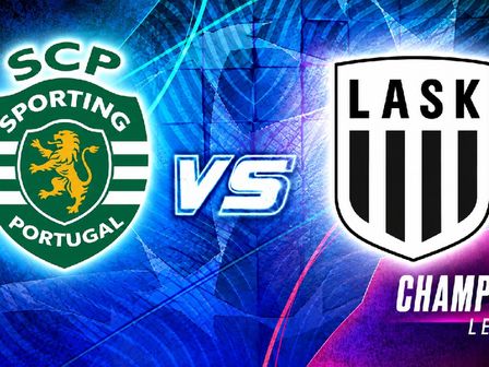 El Sporting recibe al LASK Linz en la Jornada 3 de la Champions League 2026/2027
