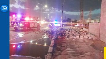 Cae barda a menor de 13 años en Apodaca, Nuevo León