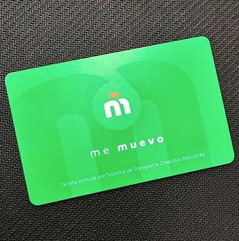Tarjeta “Me Muevo” utilizada para ingresar al Metro y Transmetro. | Cortesía
