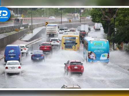 Las lluvias en Monterrey continuarán esta semana. | Especial