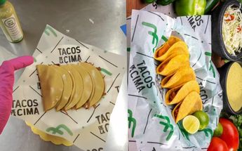 El de la izquierda es el pastel de la regia y los de la derecha son los tacos reales. | Especial