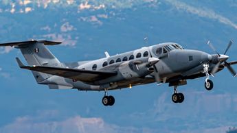 La aeronave King Air cuenta con una capacidad de tripulación de hasta 11 pasajeros y realizaba labores de ambulancia / Guillermo Quiroz