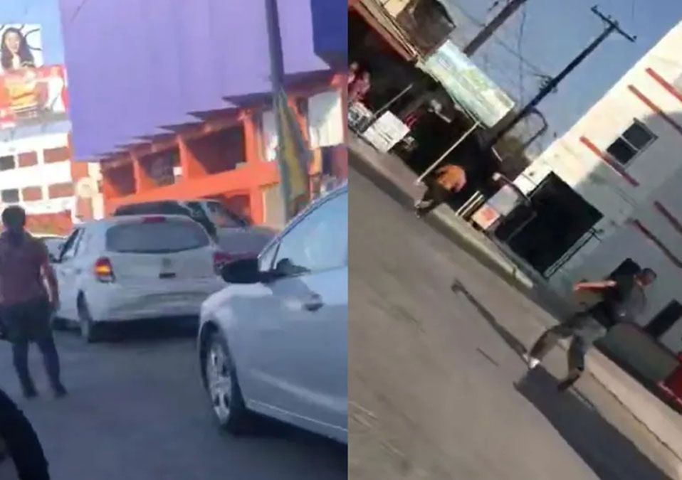 Hombre persigue a ladrón y recupera celular que robó a pasajera de taxi en Monterrey