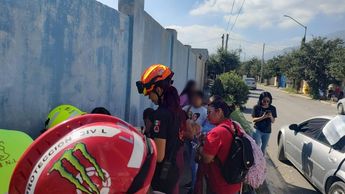 El Carmen, Nuevo León: accidente de transporte escolar