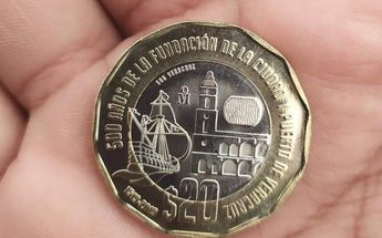 Moneda de 20 pesos. | Especial