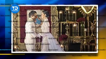 Christian Nodal y Ángela Aguilar se casan / Alan Saldaña