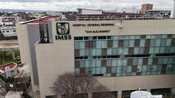 Vista aérea del nuevo hospital IMSS San Alejandro en la ciudad de Puebla | Es Imagen