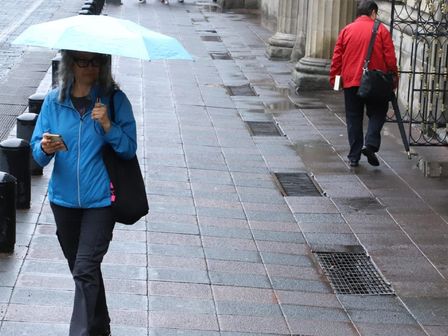 Durante las lluvias, algunas calles de la Ciudad de México se encharcan | Jesús Quintanar