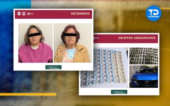 Las dos mujeres fueron detenidas en Iztacalco. (Antonio Texa)