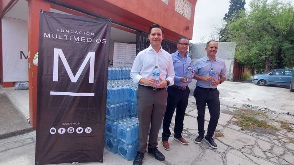 Alfredo Cantú, director de Fundación Multimedios, explicó en que consiste este programa. / Leyda Estrada