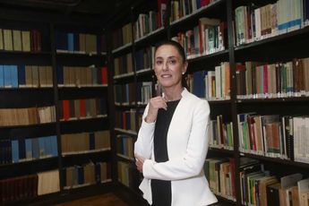 Claudia Sheinbaum, jefa de Gobierno de la Ciudad de México, en entrevista / Juan Carlos Bautista.