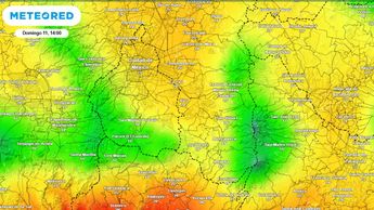 Mapa de temperatura en CdMx 11 de mayo | Meteored