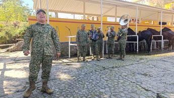 Los militares tratan de reflejar en sus canciones vivencias y sentimientos en su labor / Amílcar Salazar Méndez.