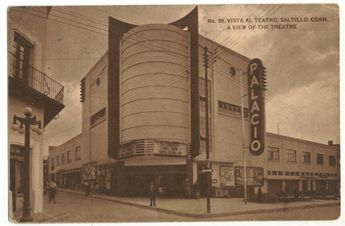 El Cine Palacio captó las miradas de los saltillenses desde su construcción. | Cinemático.mx