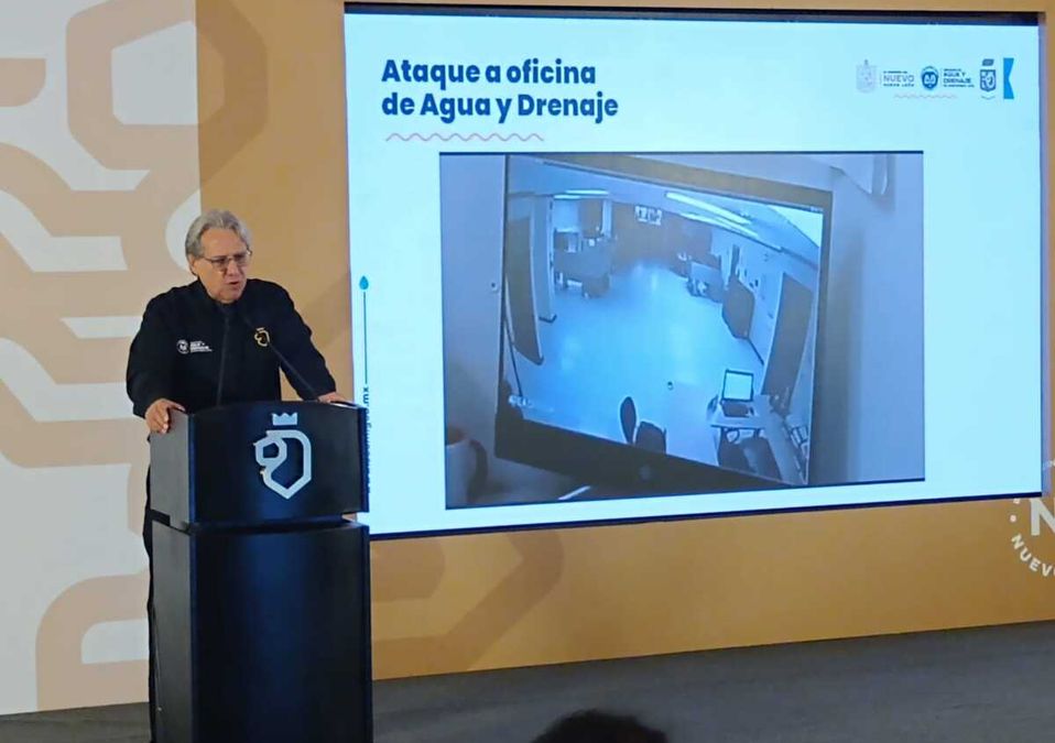 Juan Ignacio Barragán, titular de Agua y Drenaje de Monterrey. | Eduardo Mendieta