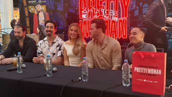 La protagonista del musical, Eva Gary habló sobre la película Pretty Woman durante la rueda de prensa. | Tadeo Gómez