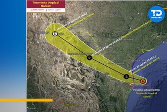 Trayectoria tormenta tropical Harold