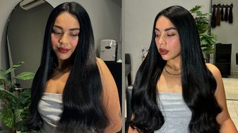 Lady Pays ahora luce un cabello color negro. | Especial