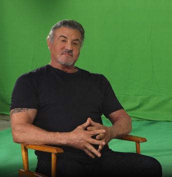 Sylvester Stallone en entrevista con Susana Moscatel. | Especial.