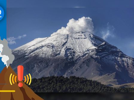 Actividad del Popocatépetl 25 de julio de 2024 / Andrés Lobato