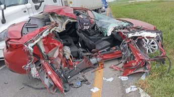 Accidente en Escobedo hoy sobre la autopista Periférico | Especial