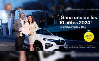 Recuerda registrarte antes de que termine el sorteo / Coppel