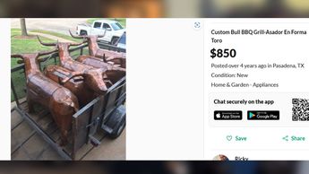 El asador de toro viral en Monterrey se vende en Texas. | Especial