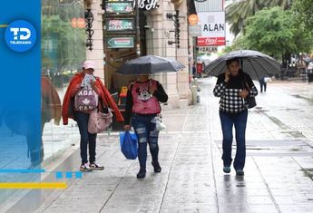 Clima con lluvia en Monterrey. | Leonel Rocha