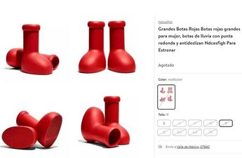 Big Red Boots en Bodega Aurrera. / Especial