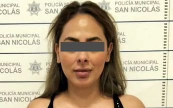 Así habría sido detenida la joven en San Nicolás. | Especial