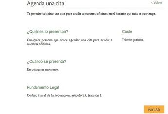Citas SAT 2023 │ sat.gob.mx