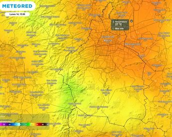 La semana iniciará con ambiente vespertino cálido y máximas de 27 °C en zonas del centro, norte y oriente del Valle / Meteored