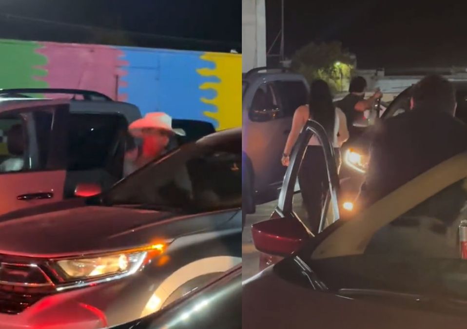 Captan pelea en estacionamiento del Domo Care en Guadalupe. | Especial