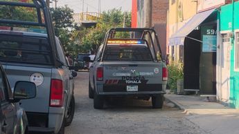 Patrulla de la Policía de Tonalá presente en el lugar de los hechos | Telediario