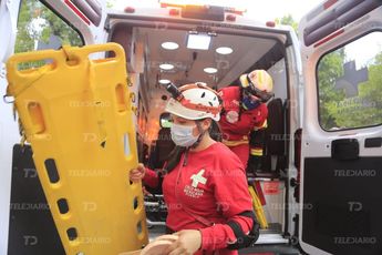 En Puebla, el 35 por ciento de voluntarios de la Cruz Roja son mujeres / Andrés Lobato