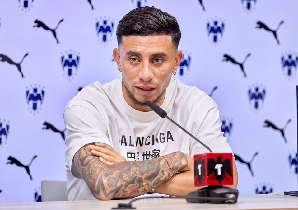 Joao Rojas extremo por izquierda de los Rayados del Monterrey / Mexsport