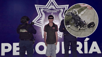 Menor de edad detenido por robo de motocicleta / Especial.