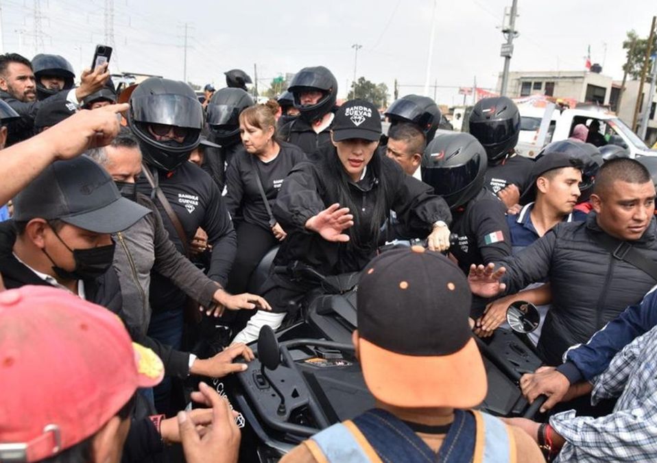 Sandra Cuevas denuncia agresión en Central de Abastos/ Especial