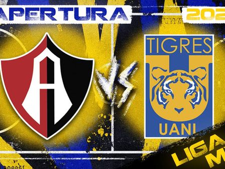 Atlas y Tigres se enfrentan por la jornada 4 del Apertura 2026 de la Liga MX.