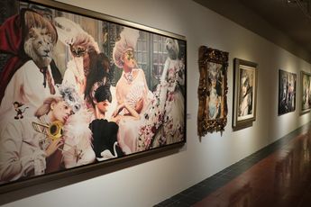 “Retrouvilles”, de Roberta Lobeira, ahora está en la Pinacoteca de Nuevo León. / Leonel Rocha