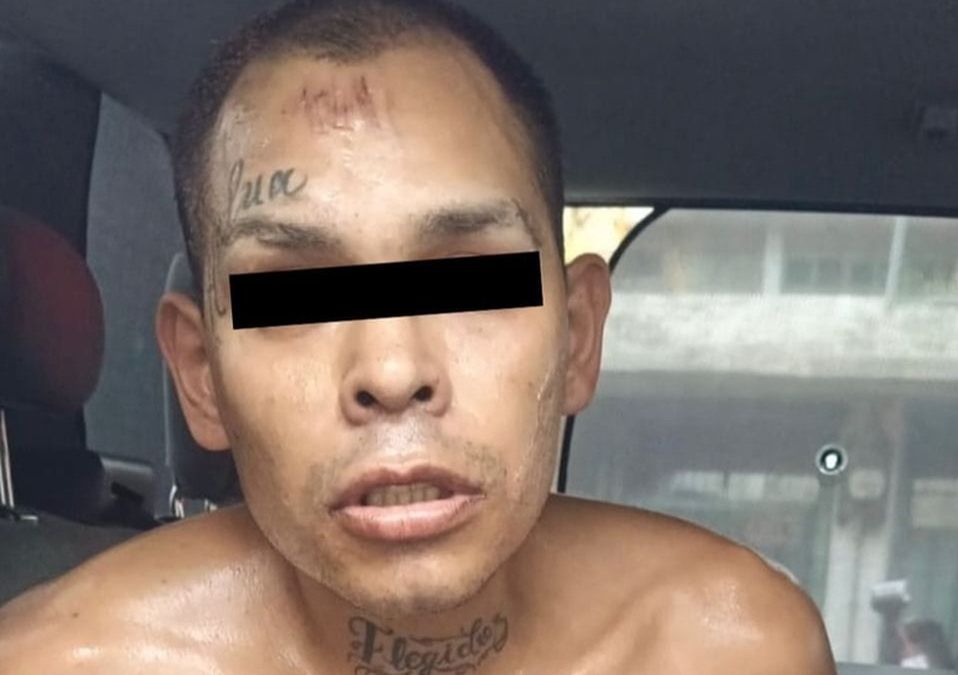Justin Ali 'N', de 26 años, fue detenido por autoridades de Ecatepec por presunto delito de tentativa de feminicidio. | Lauro Galicia