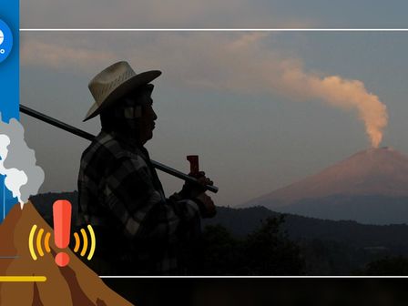 Actividad del Popocatépetl 8 de agosto de 2024 / Andrés Lobato