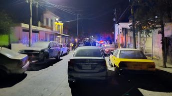 Zona donde mataron a un hombre en una taquería / Vicente Torres