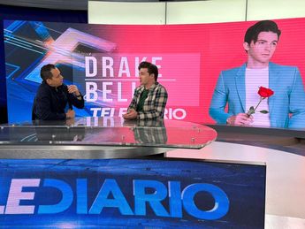 Drake Bell en Telediario. | Alberto Santos