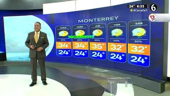 Pronóstico del tiempo para Monterrey, con Abimael Salas - 15 de julio de 2024