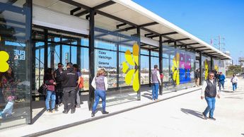 Estación de Cuautlancingo de la Línea 4 RUTA Puebla | Es Imagen