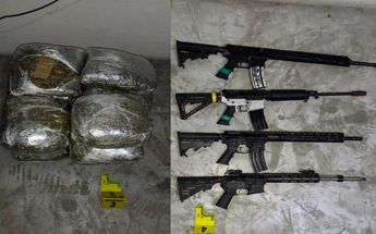 Al interior del domicilio, ubicado en la calle Presa de la Amistad, se localizaron armas. | Especial