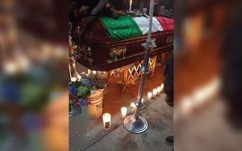 El policía murió durante el enfrentamiento con el crimen organizado / Mario C. Rodríguez.