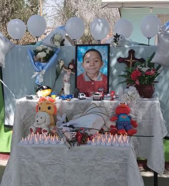Altar para Daniel desde su preescolar | Foto: Milenio